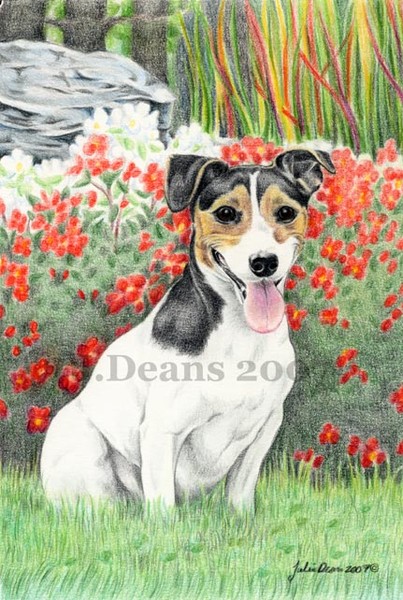 Brandy in the Flowers