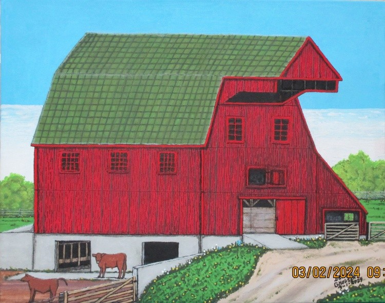Steer Barn 1950s