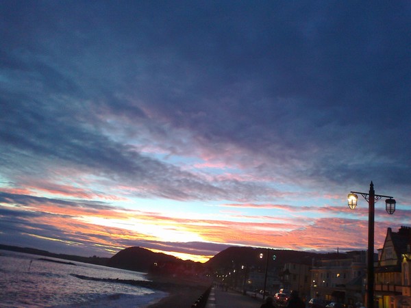 Sizzling Sidmouth Sunset