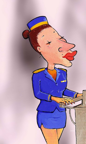 airhostess