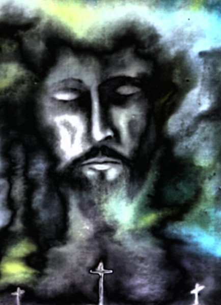 ORAMA...charcoal and pastel