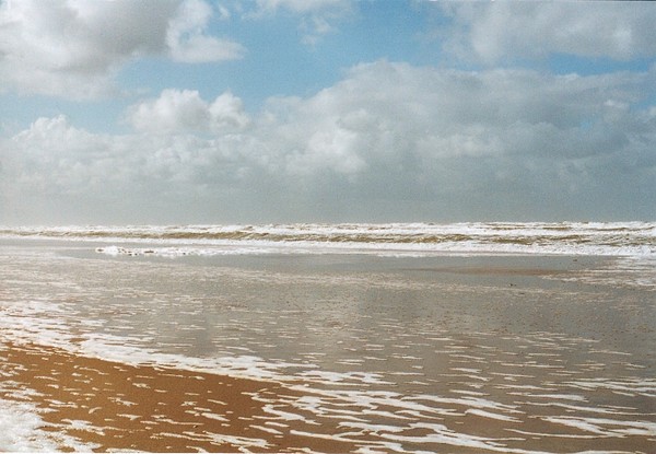 White Blue Sea