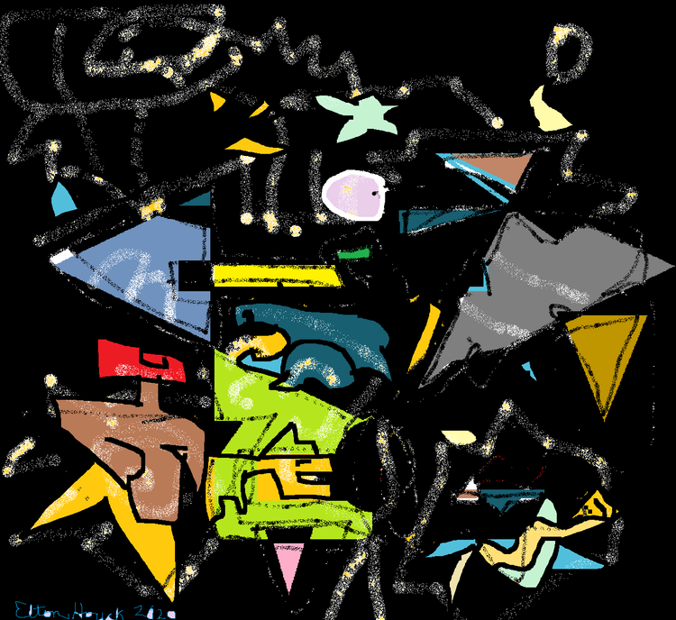 star catcher (c) 2020 elton houck digital star art
