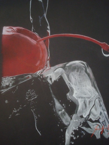 cherry on ice