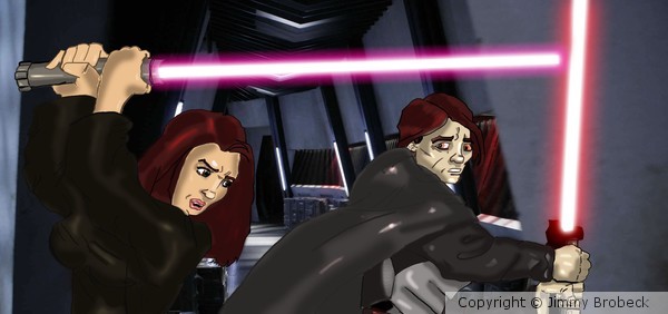Jaina vs caedus - to the death
