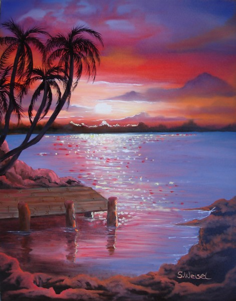 Sunset at the Keys