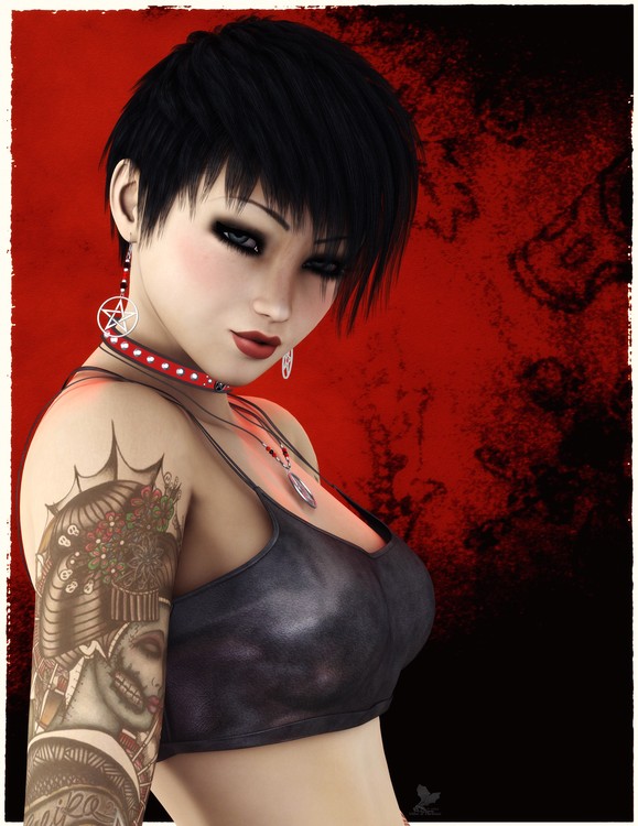 Goth Girl Maggie