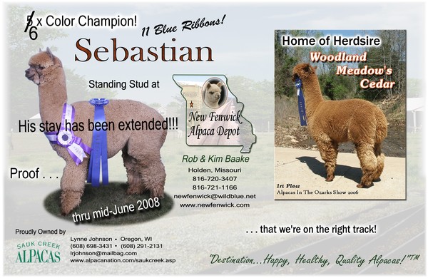 New Fenwick 1/2 Page Ad for Show Book