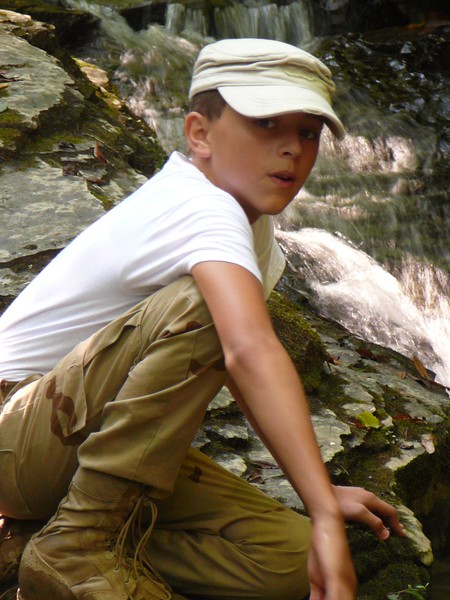 Ethan at Crystal Canyon