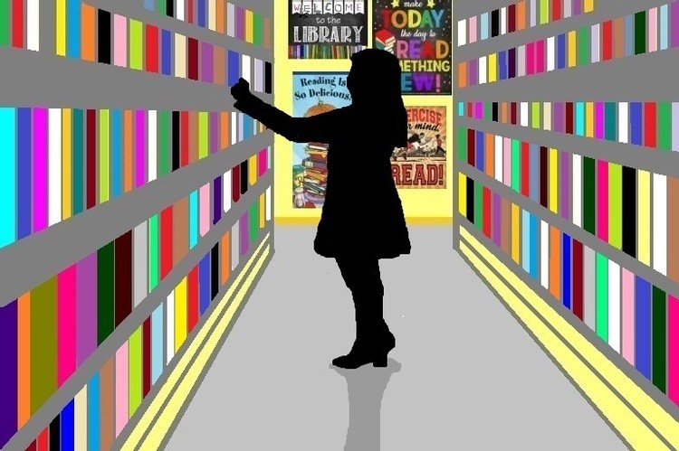 At The Library