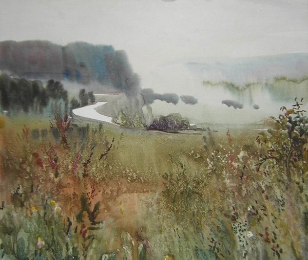 Morning on Volga