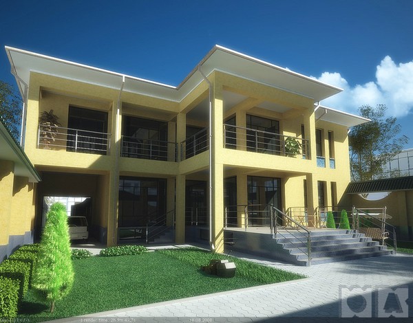 3d exterior
