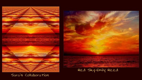 Collaboralchemy, Member's Challenge, Red Sky