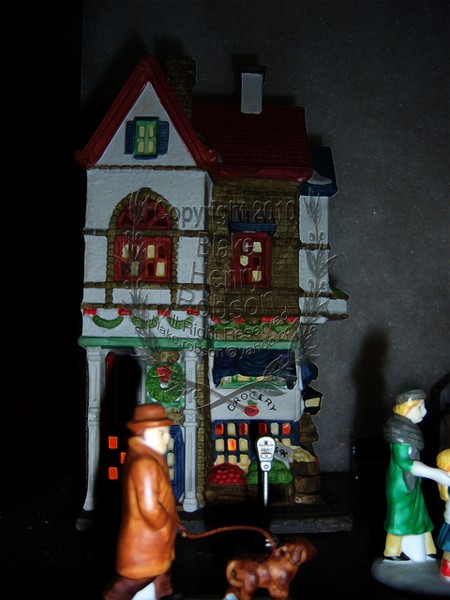 Department 56 Christmas Village Digital Art