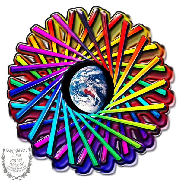 Earth Kaleidoscope View