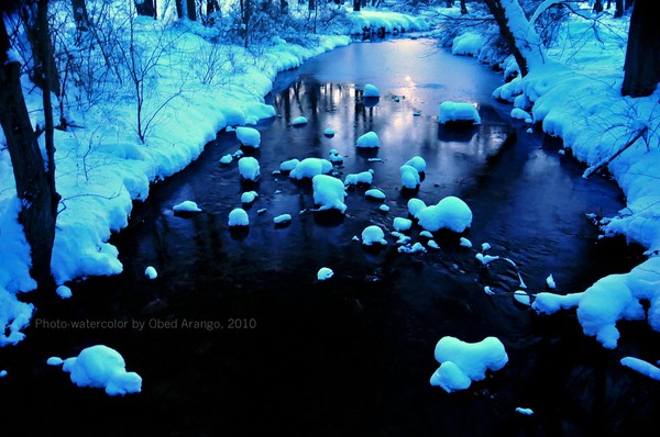 First Light after the Storm/Luz de la tormenta