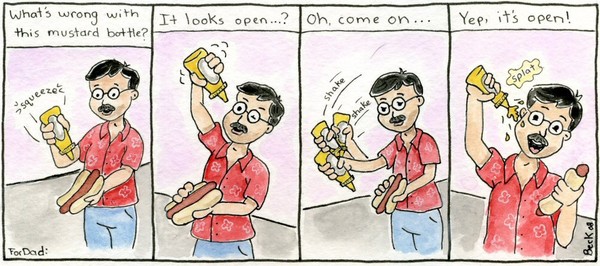 Dad vs Mustard