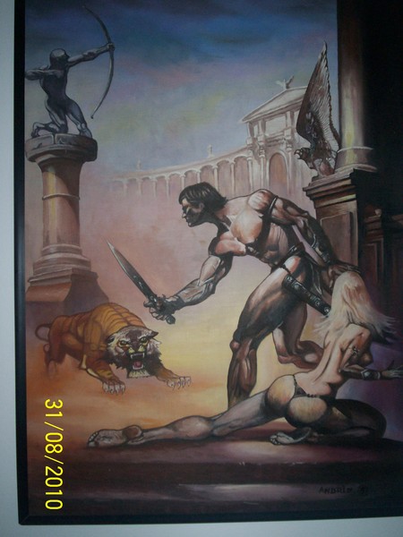 fight in the arena