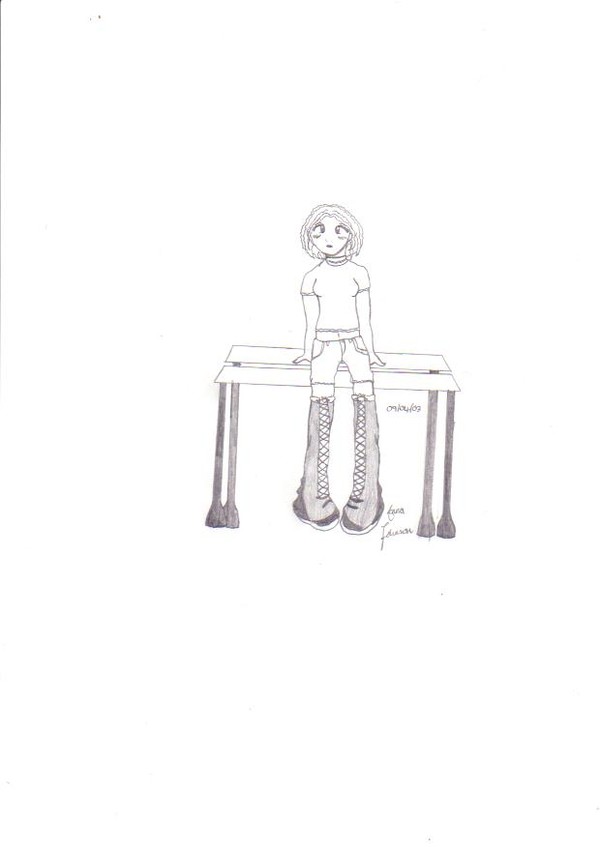 lonely girl.