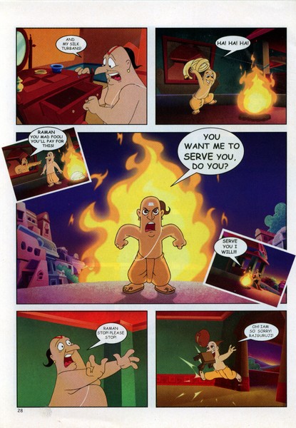 Comic Book Design - Tenali Raman
