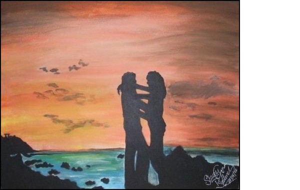 Romantic sunset