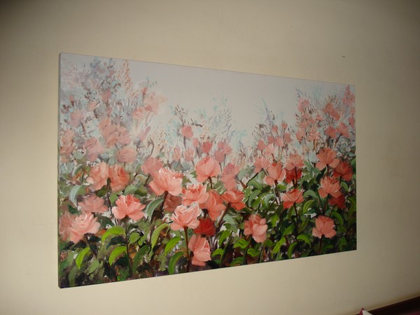 Jardim de rosas