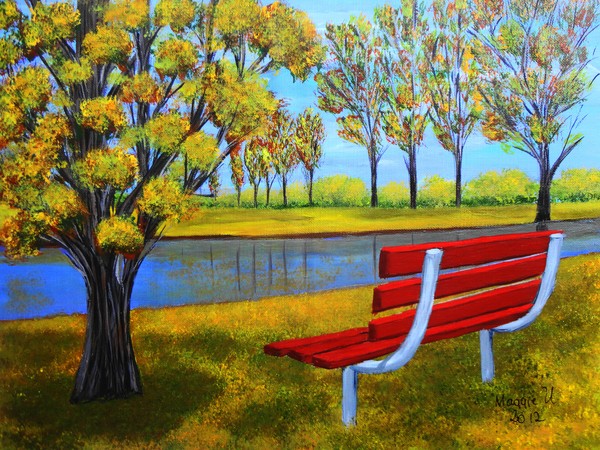 The Red bench