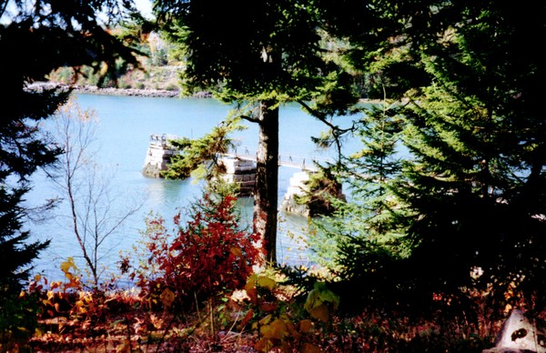 Peeking at the Private Dock