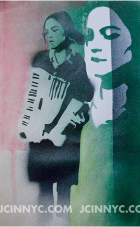 hazel stencil 