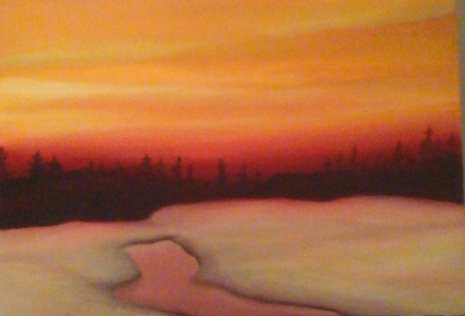 Untitled winter landscape