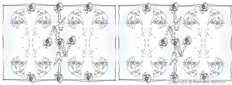 Color Your Own Valentine's Day Nightmare