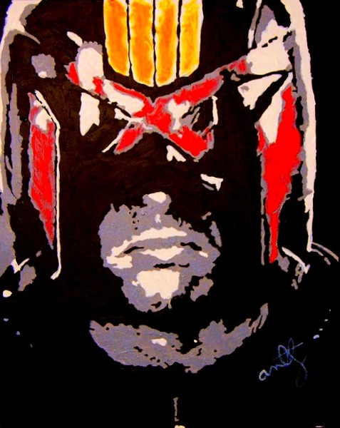 JUDGE DREDD 16x20