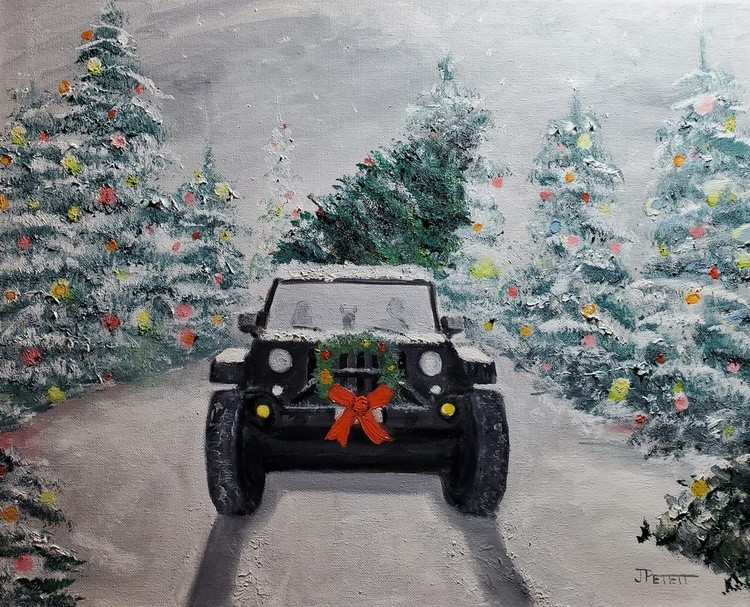 Hunter's Christmas Jeep