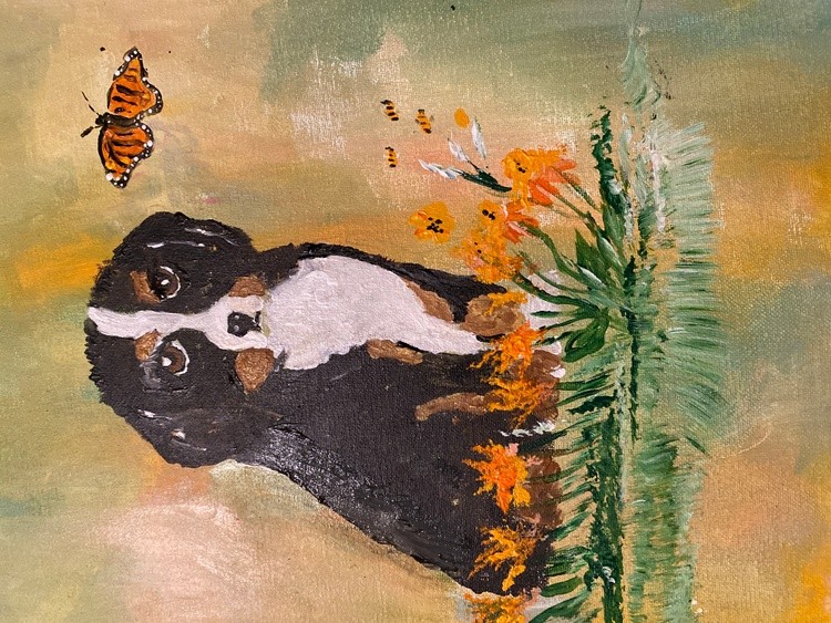 Dog & Butterfly 