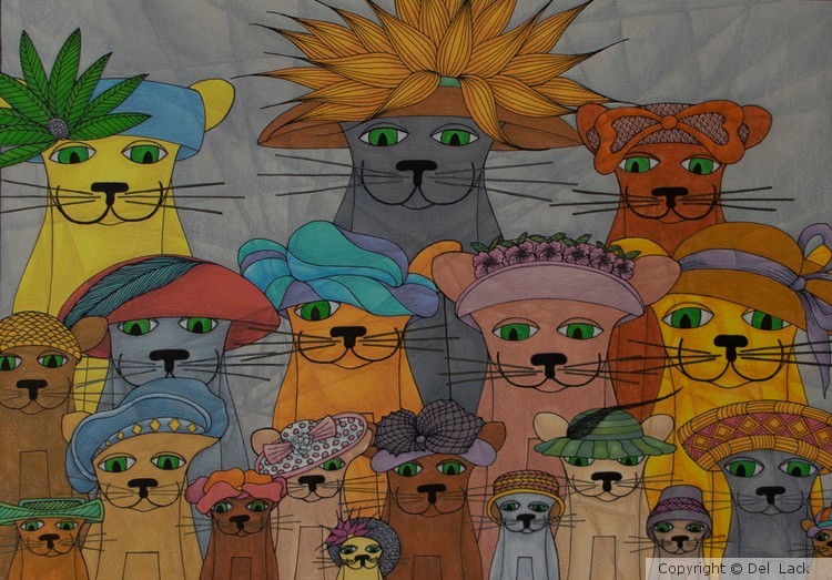 Cats in Hats