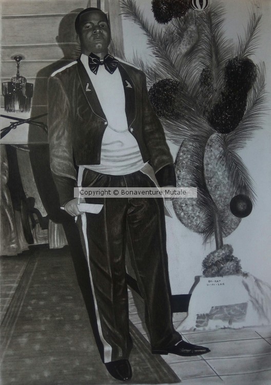 Military Man Portrait painting