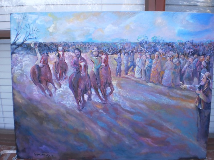 colonial horse race