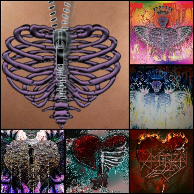 heart collage