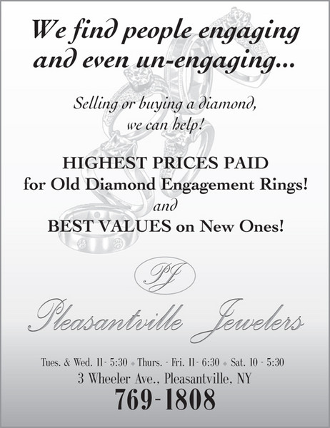 Pleasantville Jewelers ad
