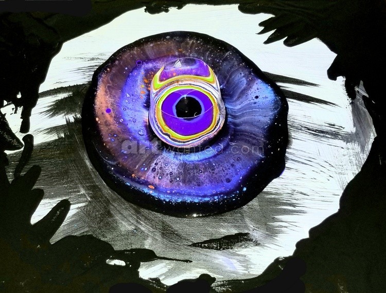 The Almost All Seeing Eye (in purple)