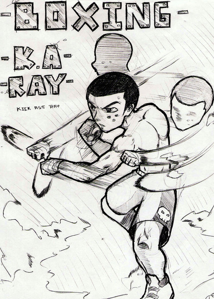 Me Shadowboxing