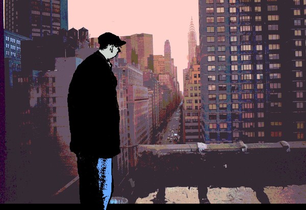 Gustav looks down upon the Grand City