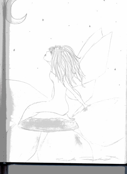 faerie on flower