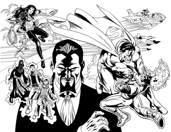 JLA/99 Crossover June Brigman/Roy Richardson