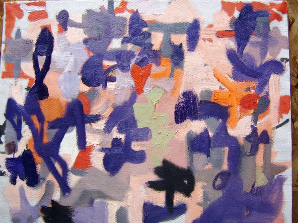 prickly pear abstract oil painting 20