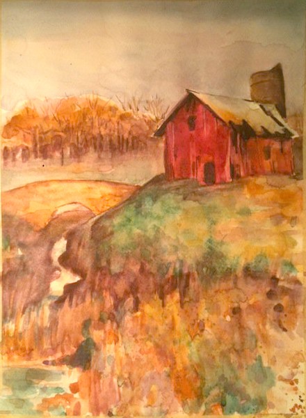 Barn and Bridge