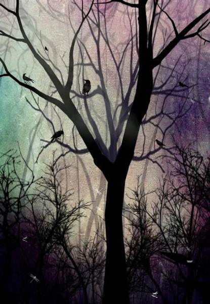 AFTER TWILIGHT --- Tree Print 