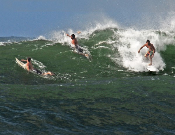 Surfing in Hawaii