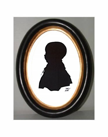 Framed Silhouette of Wendy