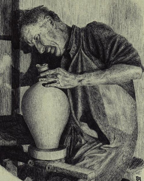 Creator's hands